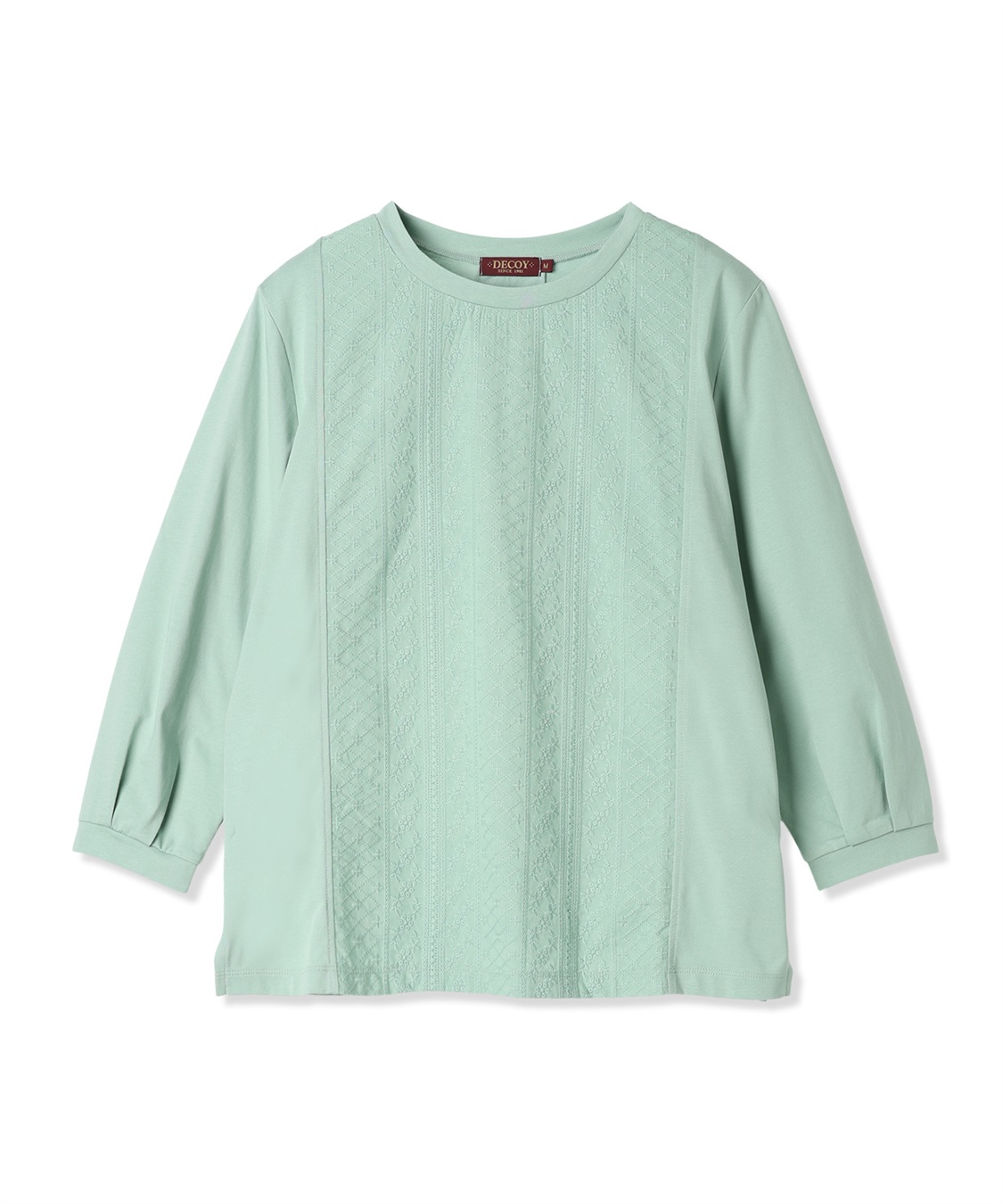 DECOY フロント刺しゅう切替プルオーバー_sub_22