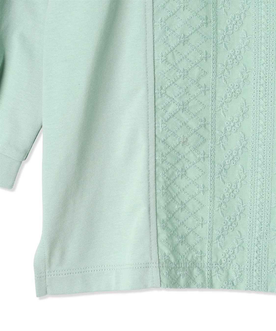 DECOY フロント刺しゅう切替プルオーバー_sub_26