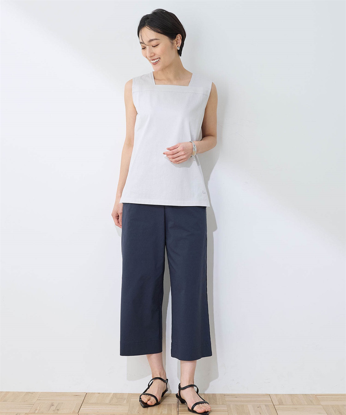 DECOY 【ひやさらコットン】【UVカット】スクエアタンクトップ_sub_9