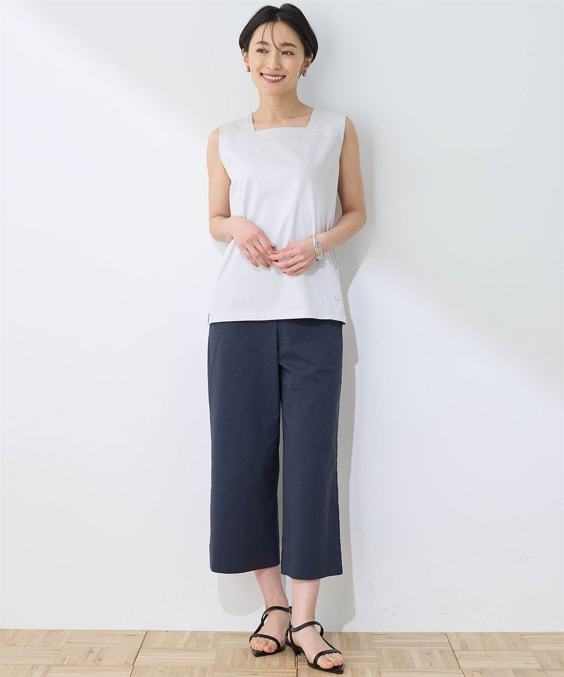 DECOY 【ひやさらコットン】【UVカット】スクエアタンクトップ_sub_10