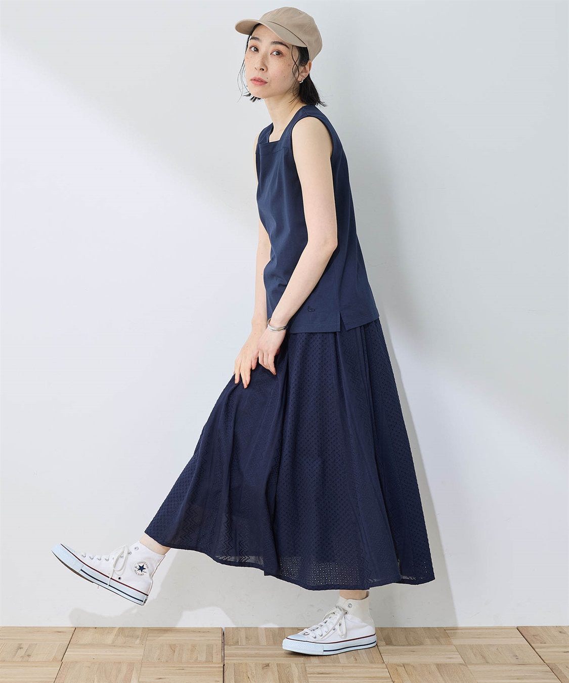 DECOY 【ひやさらコットン】【UVカット】スクエアタンクトップ_sub_11