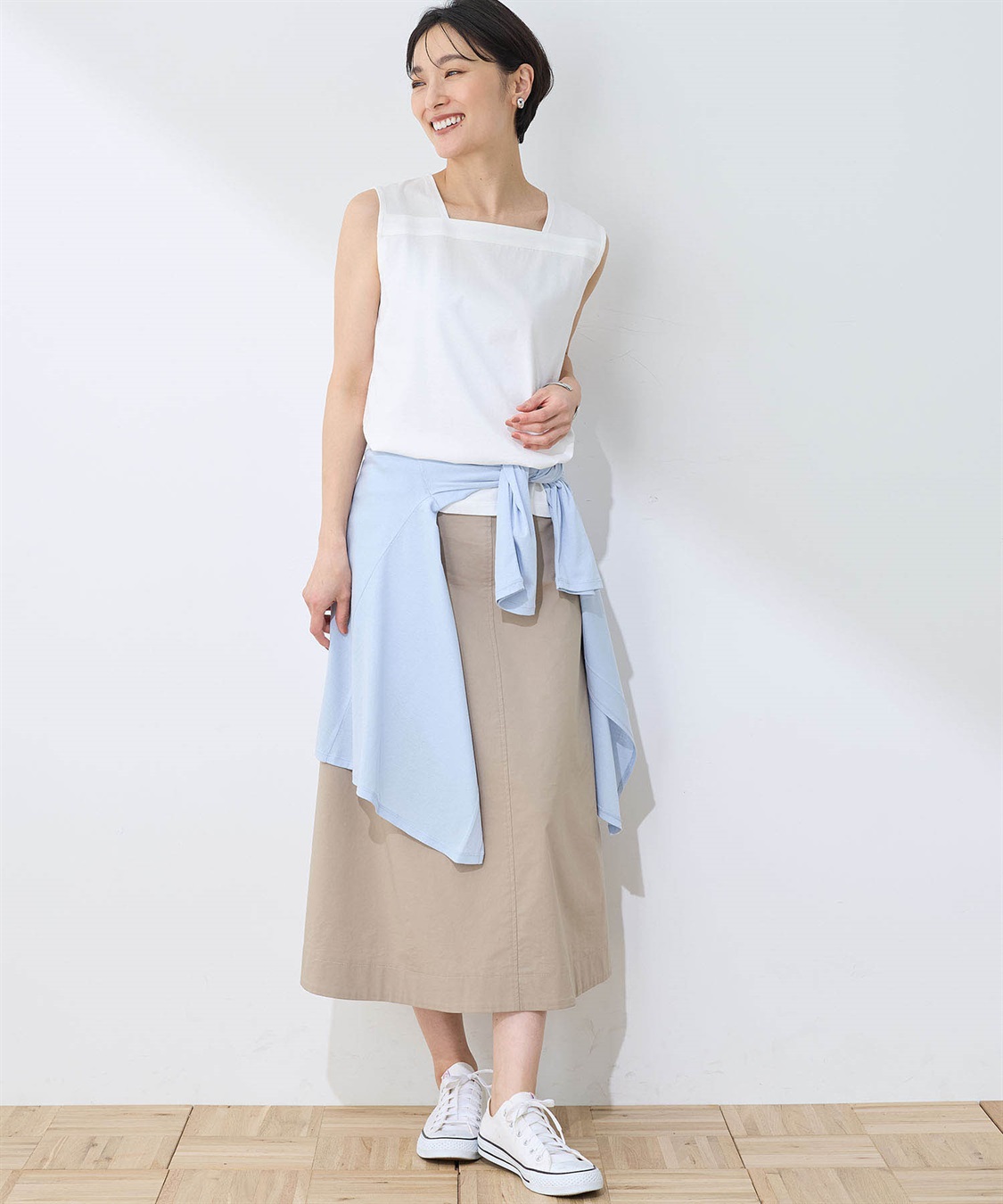 DECOY 【ひやさらコットン】【UVカット】スクエアタンクトップ_sub_14