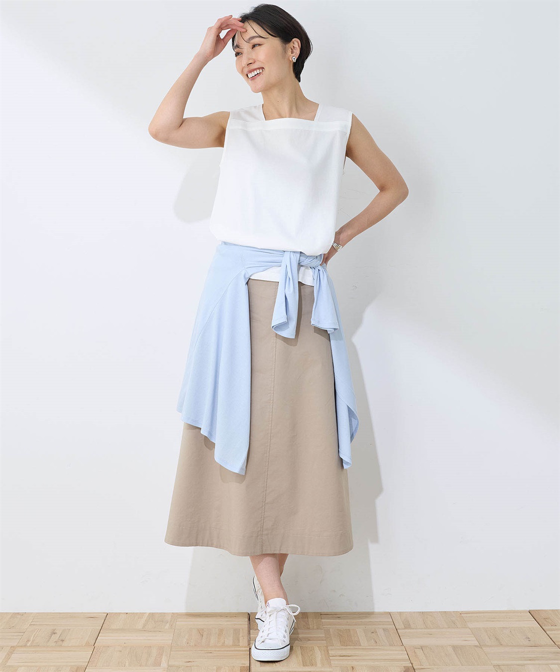 DECOY 【ひやさらコットン】【UVカット】スクエアタンクトップ_sub_15