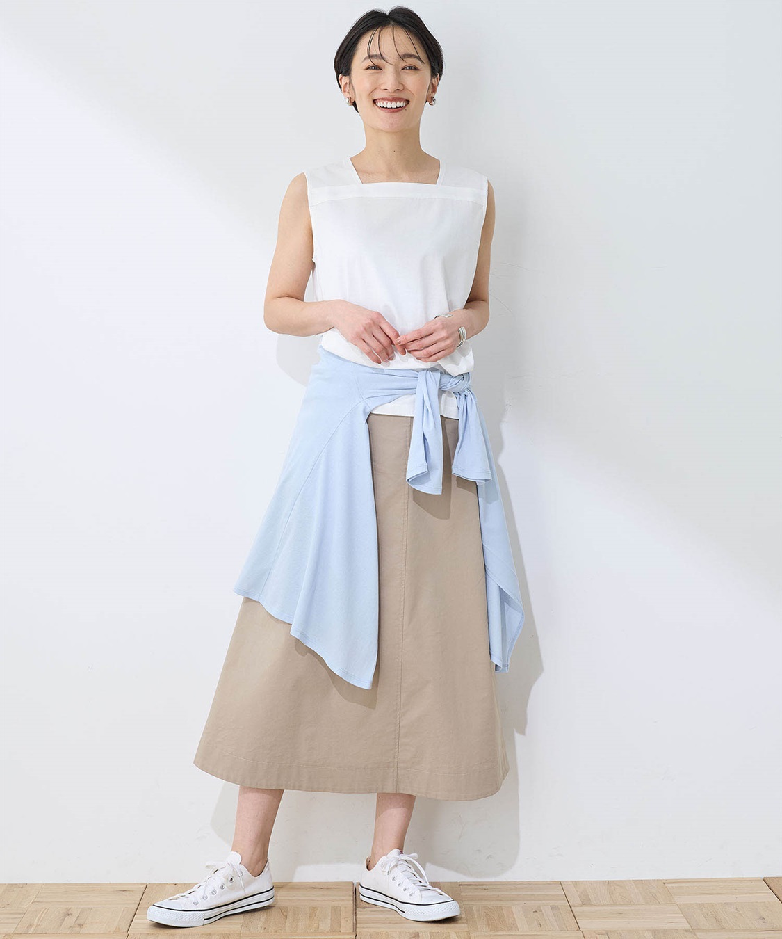 DECOY 【ひやさらコットン】【UVカット】スクエアタンクトップ_sub_16