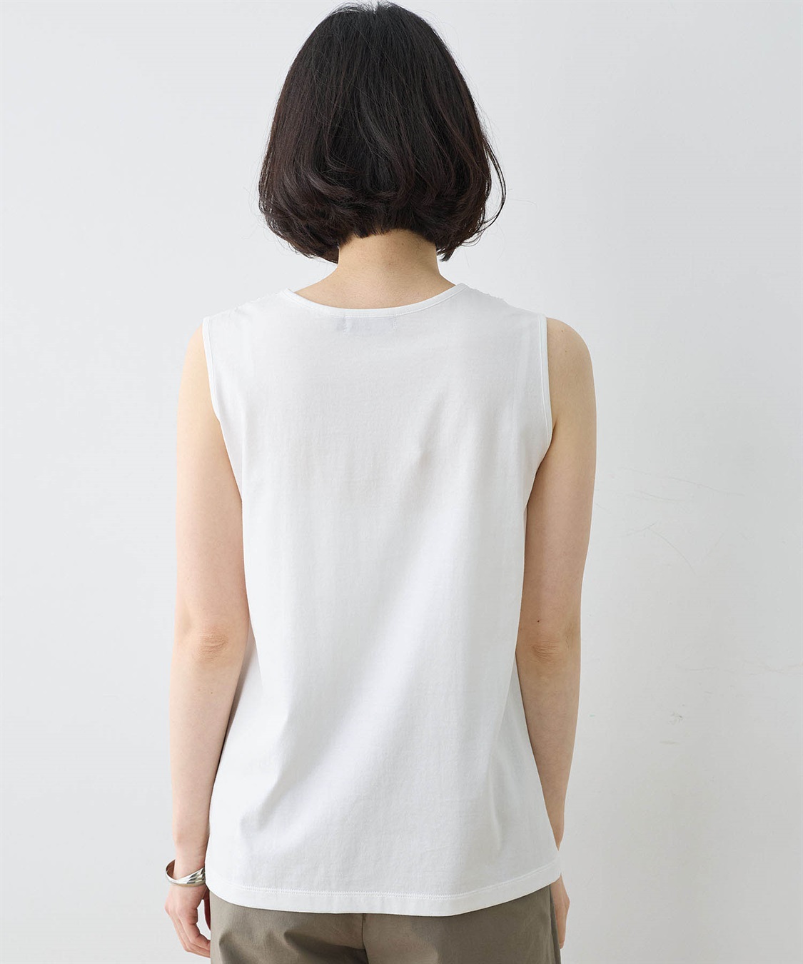 あっくん商品 ひやさらコットン】【UVカット】レースタンクトップ DECOY