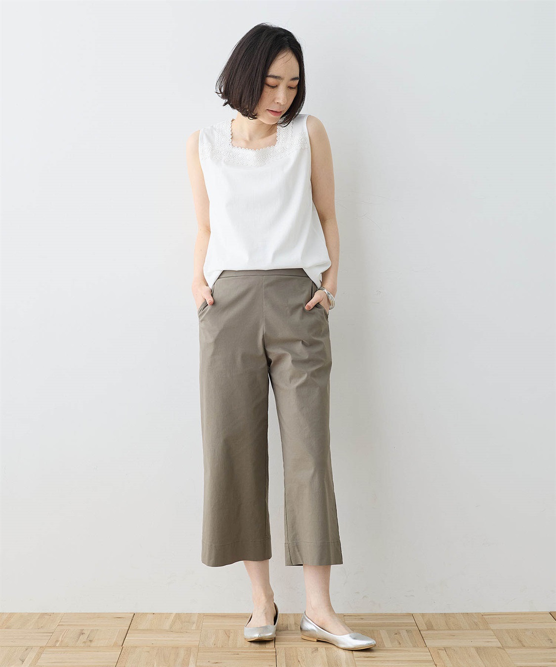 DECOY 【ひやさらコットン】【UVカット】レースタンクトップ_sub_13