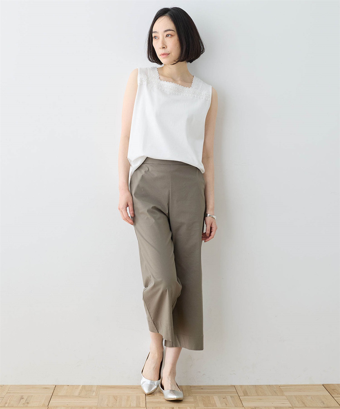 DECOY 【ひやさらコットン】【UVカット】レースタンクトップ_sub_14