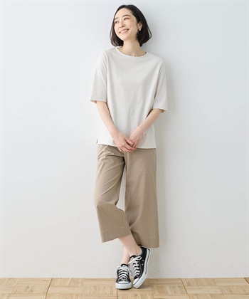 DECOY 【ひやさらコットン】【UVカット】6分袖リラックスTシャツ_subthumb_12