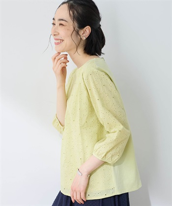 DECOY 刺しゅう切替Tシャツ_subthumb_3