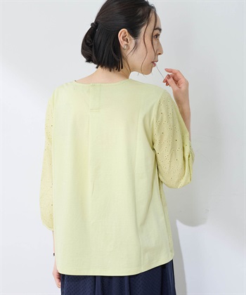 DECOY 刺しゅう切替Tシャツ_subthumb_4