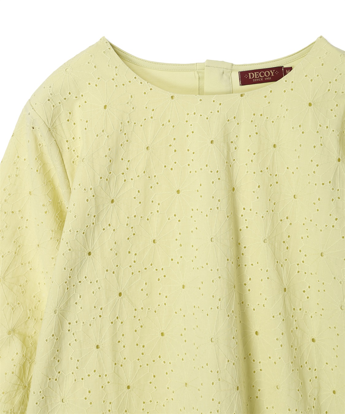 DECOY 【ひやさらコットン】【UVカット】刺しゅう切替Tシャツ_sub_19