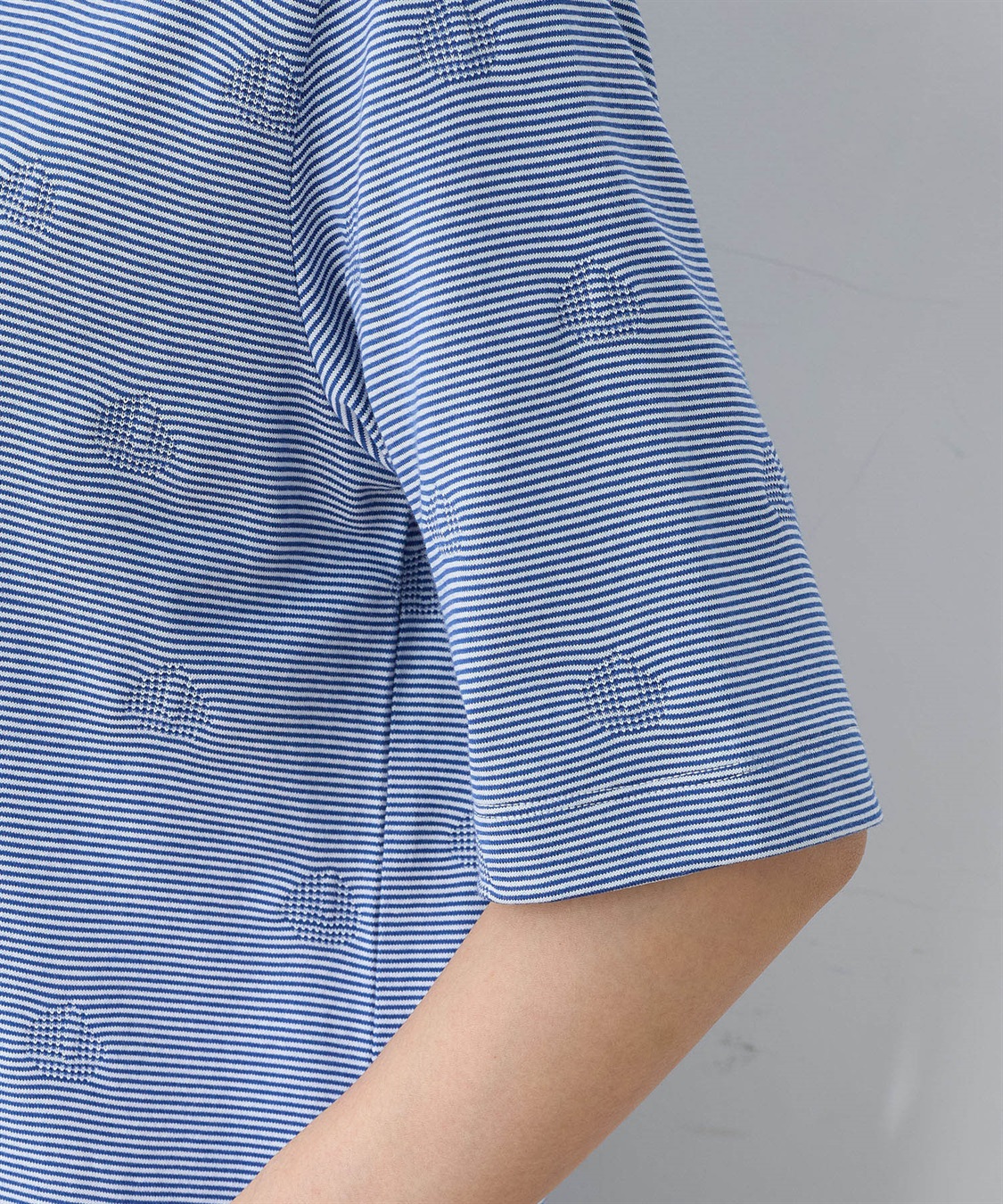 DECOY ボーダードットTシャツ_sub_5