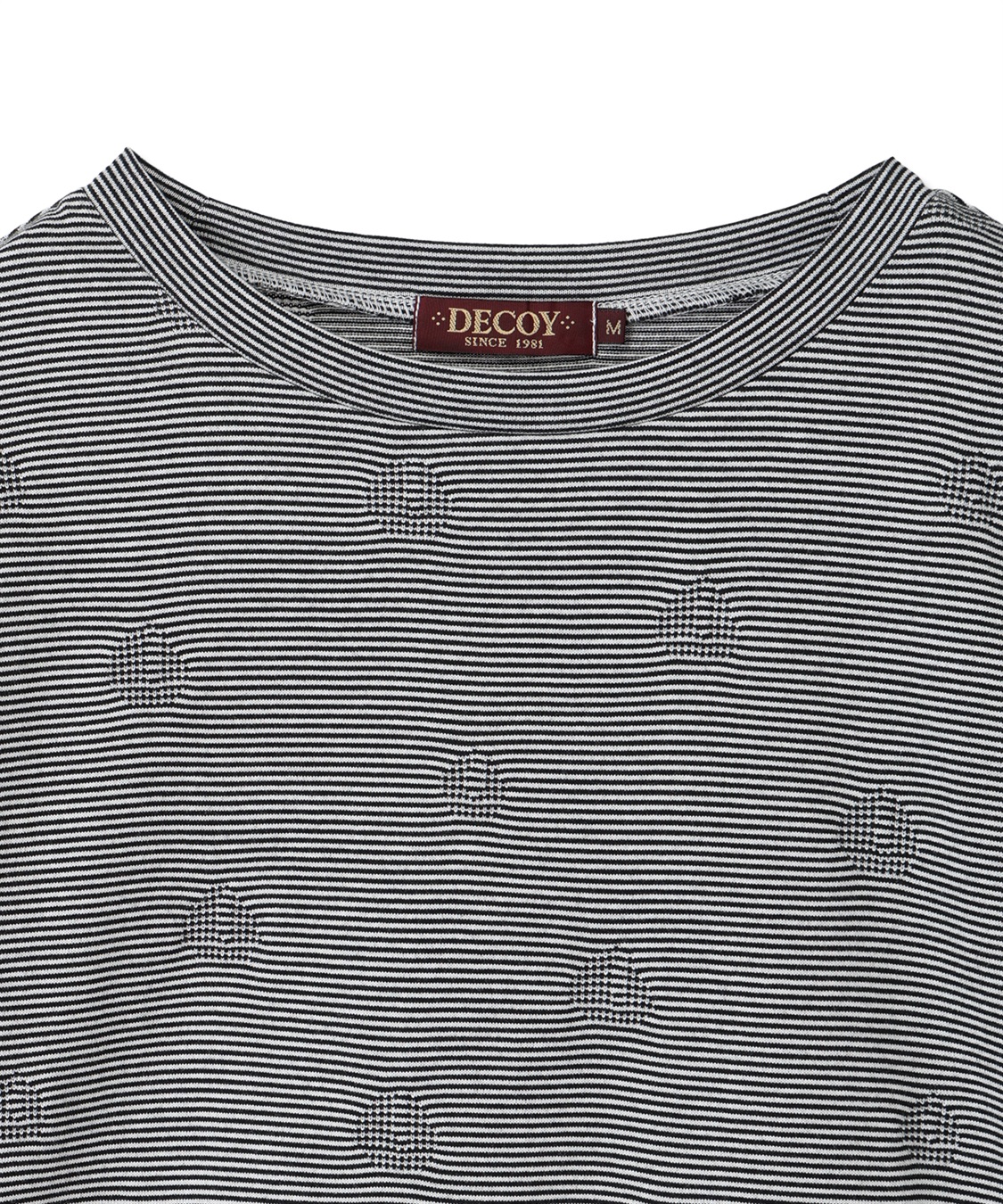 DECOY ボーダードットTシャツ_sub_16