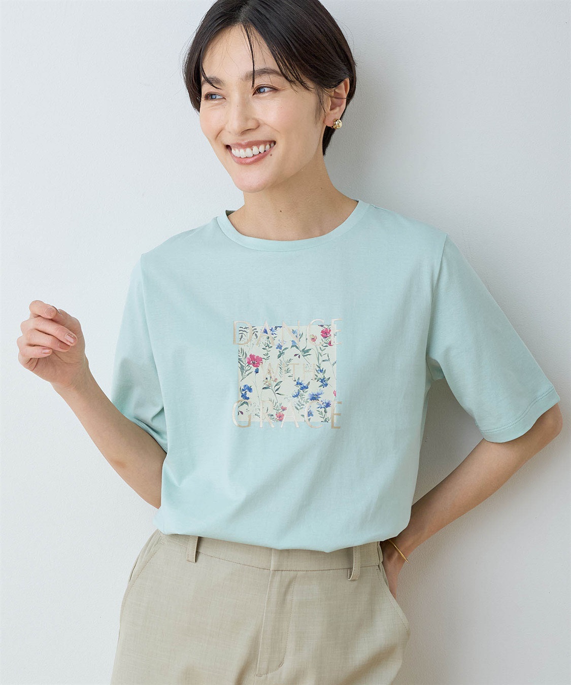 DECOY 【ひやさら】【UVカット】プリントTシャツ_sub_3