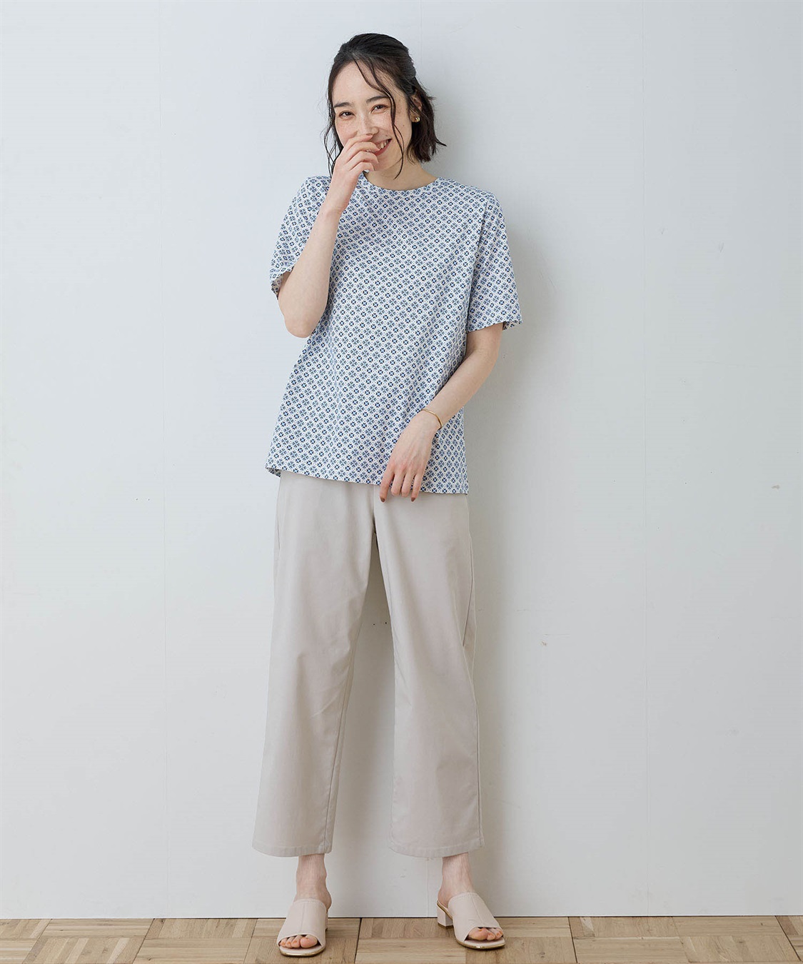 DECOY 【ひやさら】【UVカット】総プリントTシャツ_sub_11