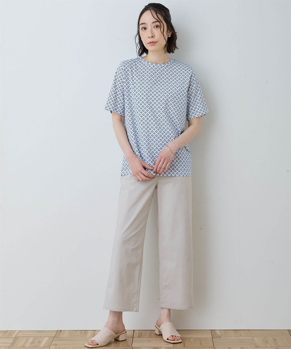 DECOY 【ひやさら】【UVカット】総プリントTシャツ_sub_12