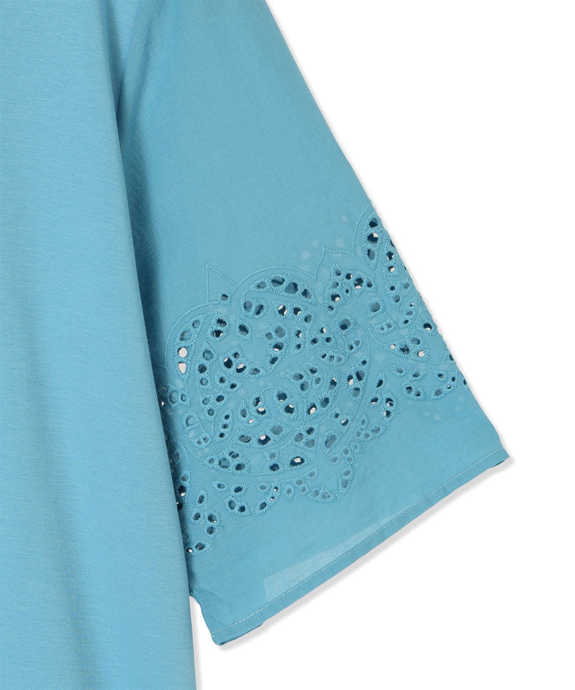 DECOY 【ひやさら】【UVカット】刺しゅうスリーブTシャツ_sub_22