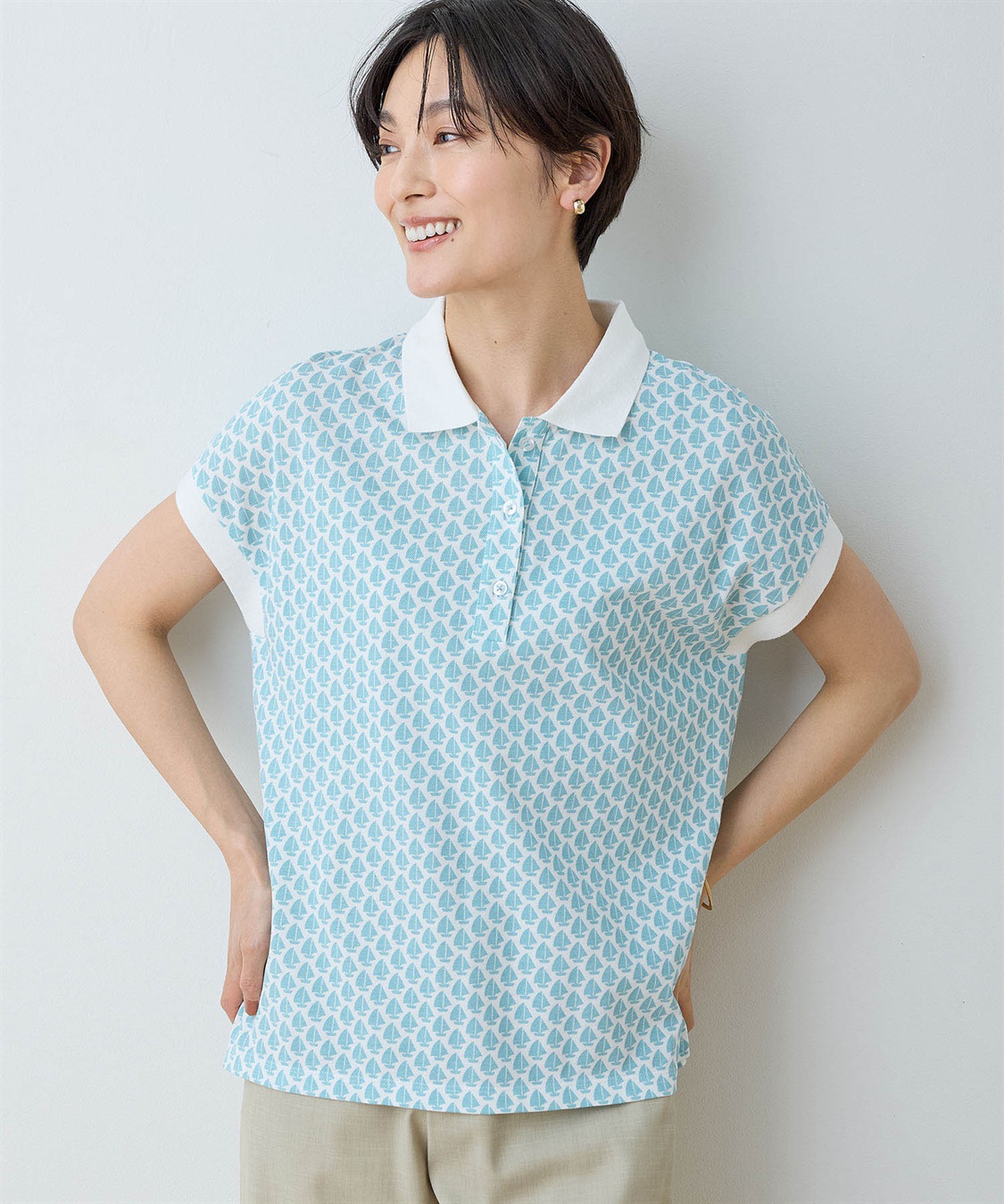 ひやさら】【UVカット】カノコポロTシャツ DECOY｜クロスプラス