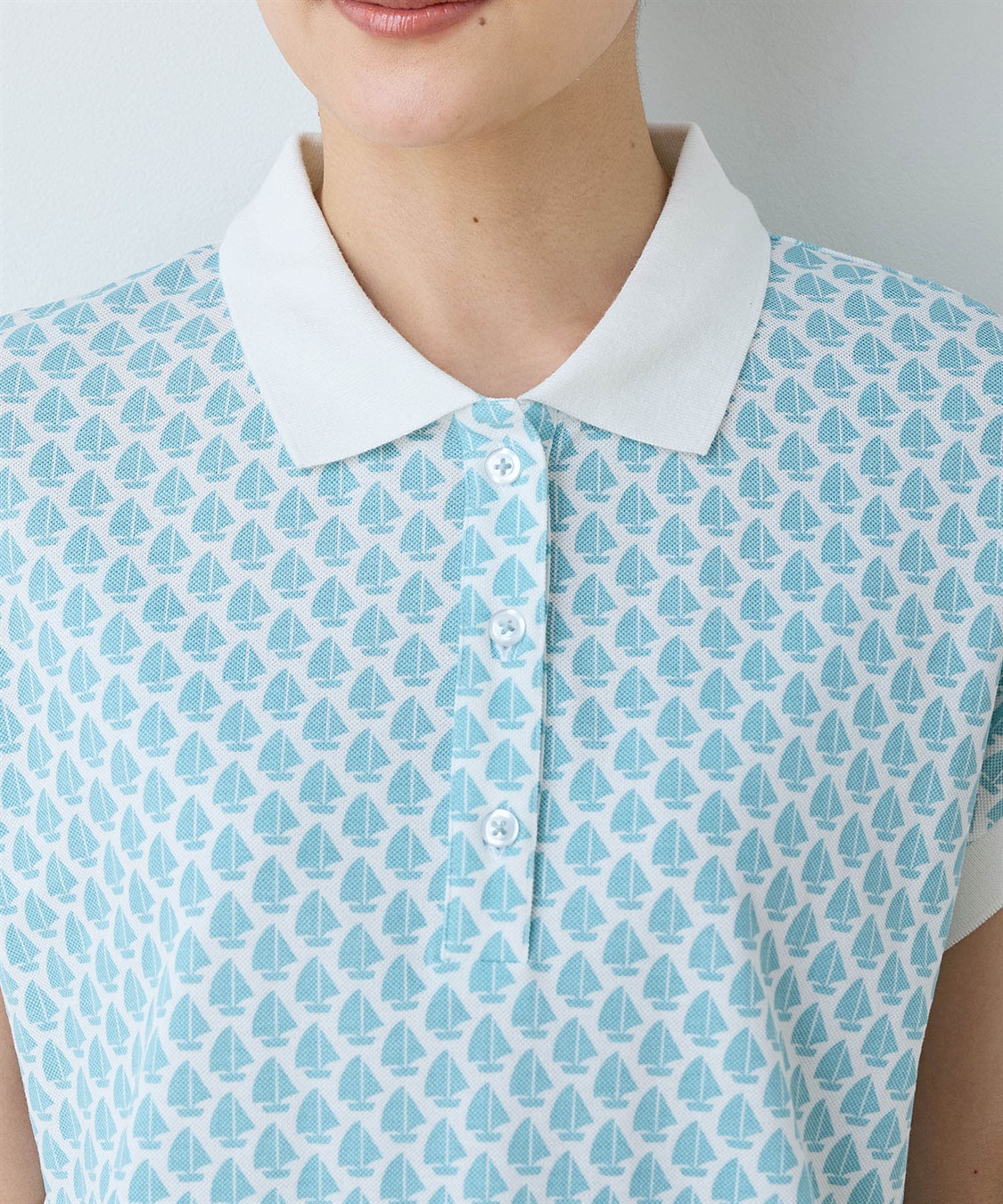 DECOY 【ひやさら】【UVカット】カノコポロTシャツ_sub_4