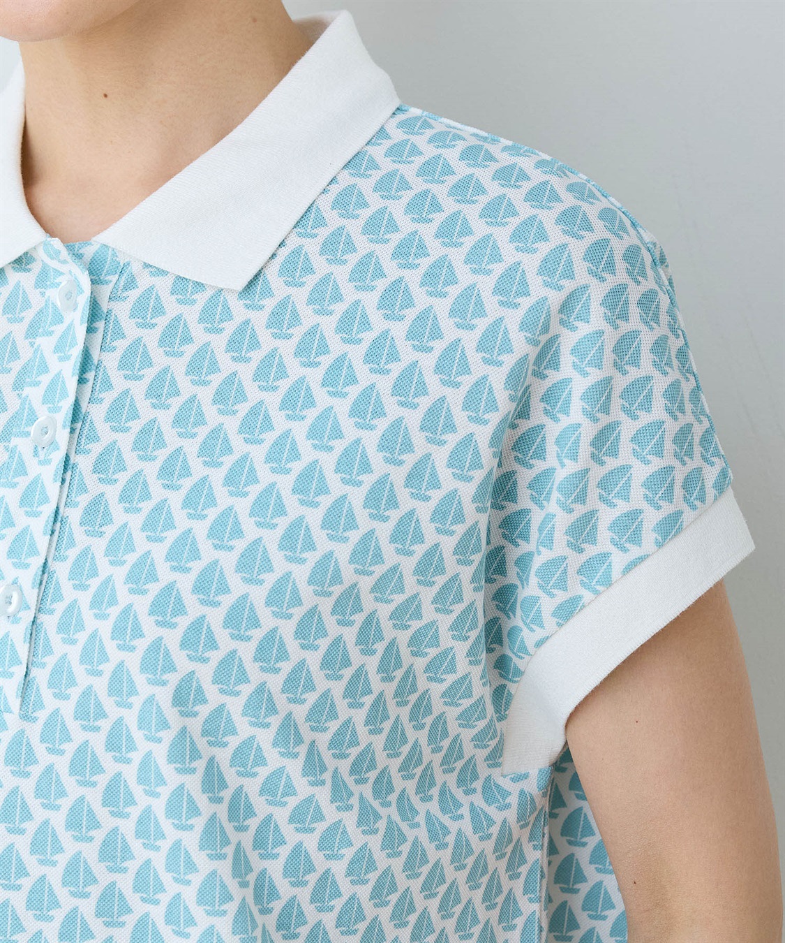 DECOY 【ひやさら】【UVカット】カノコポロTシャツ_sub_5