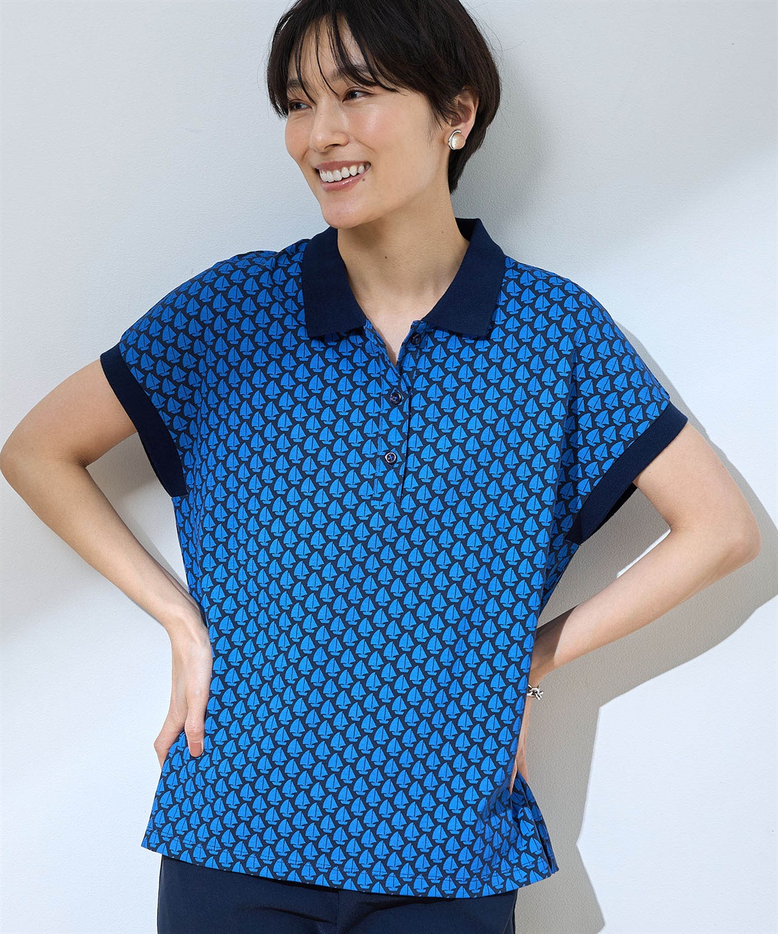 DECOY 【ひやさら】【UVカット】カノコポロTシャツ_sub_9