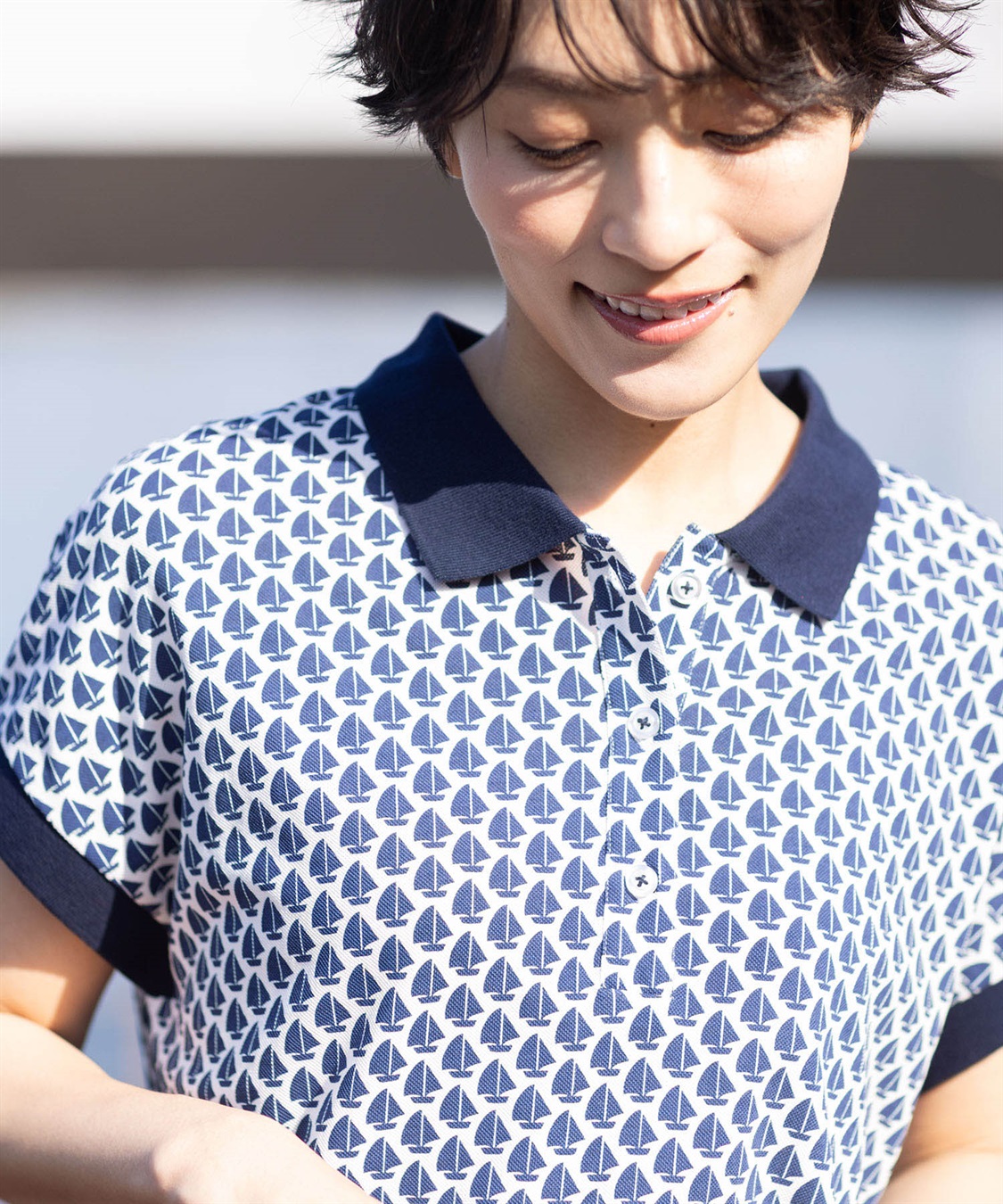 DECOY 【ひやさら】【UVカット】カノコポロTシャツ_sub_17