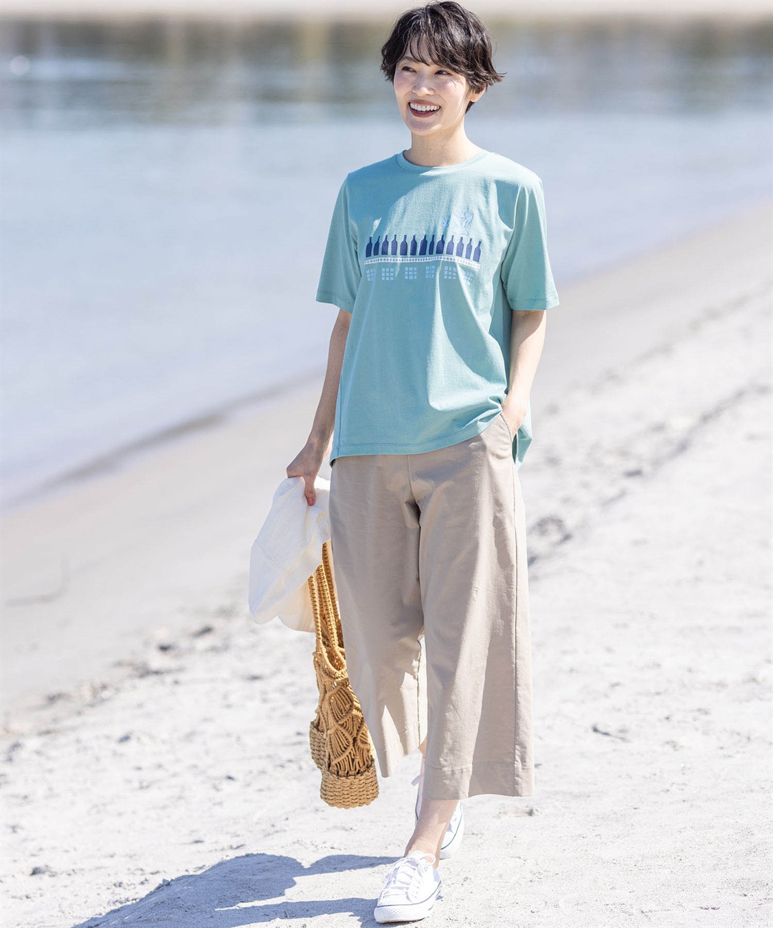 DECOY 【ひやさら】【UVカット】【友桝飲料コラボ】ロゴプリントTシャツ_sub_13