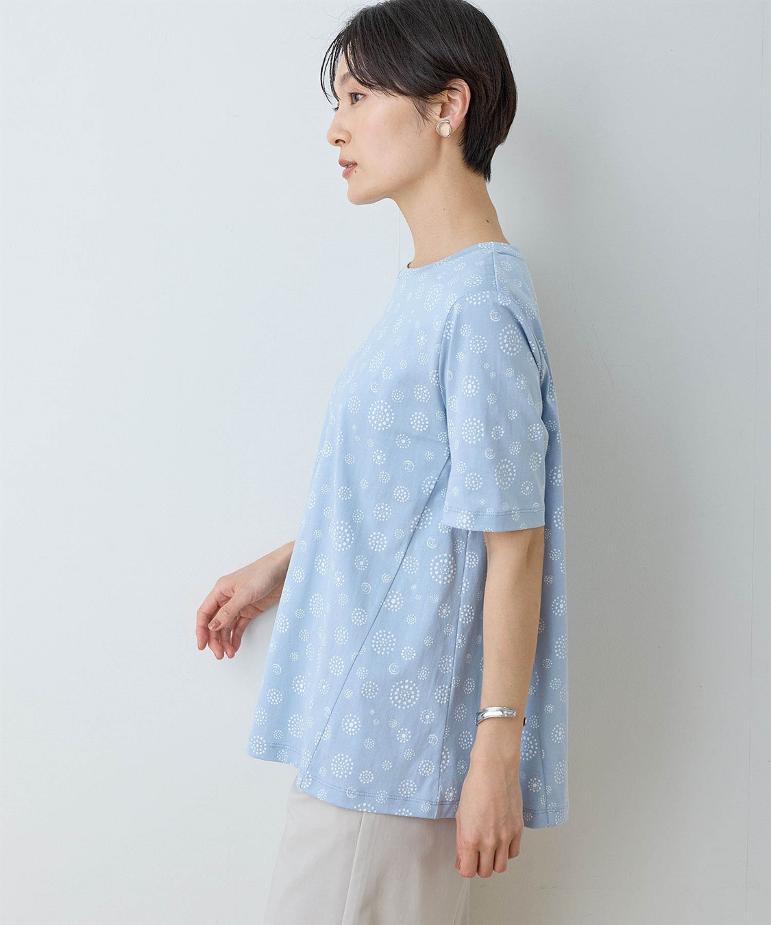 DECOY 【ひやさら】【UVカット】【友桝飲料コラボ】ドットロゴプリントTシャツ_sub_2