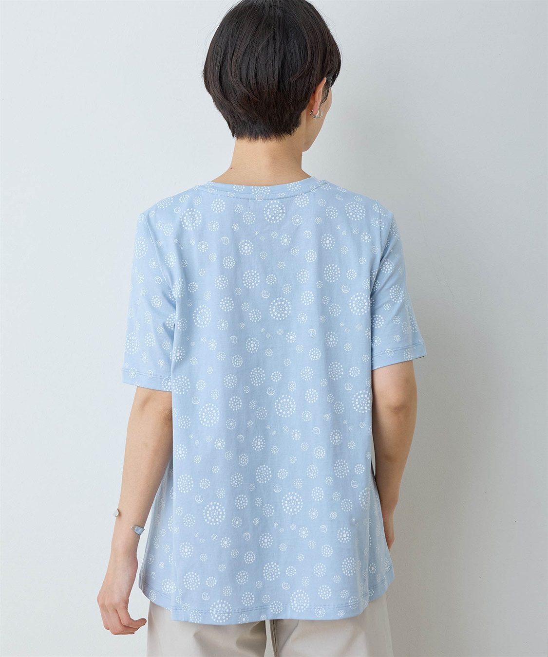 DECOY 【ひやさら】【UVカット】【友桝飲料コラボ】ドットロゴプリントTシャツ_sub_3