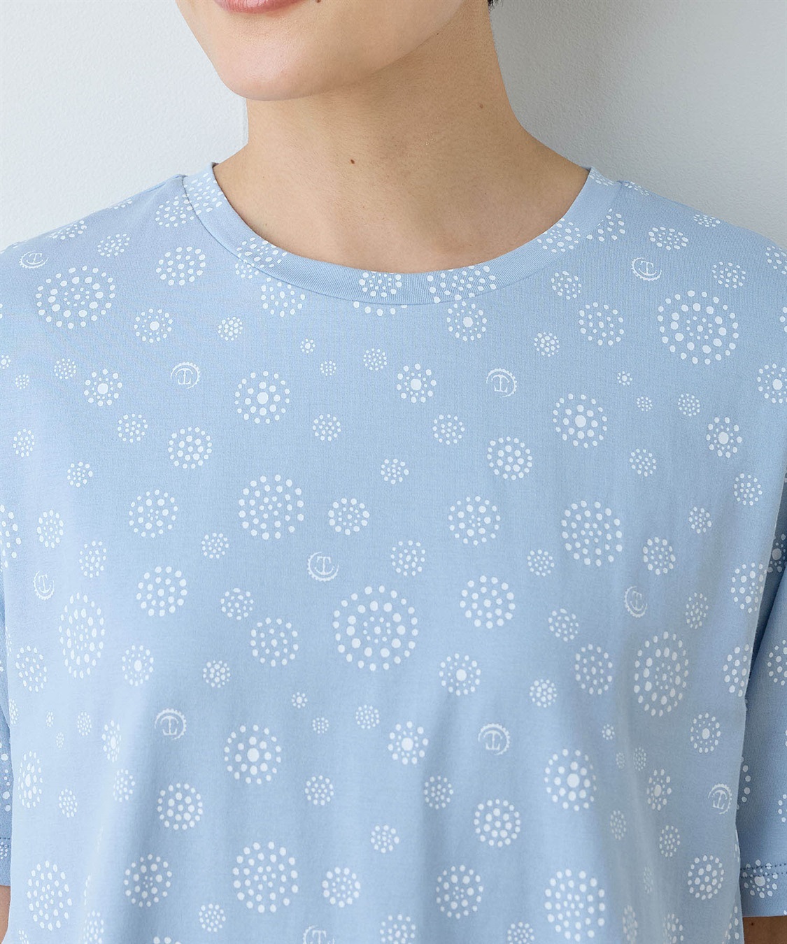 DECOY 【ひやさら】【UVカット】【友桝飲料コラボ】ドットロゴプリントTシャツ_sub_4