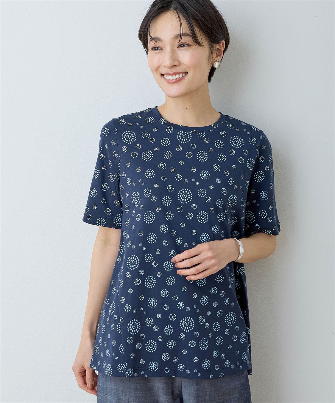 DECOY 【ひやさら】【UVカット】【友桝飲料コラボ】ドットロゴプリントTシャツ_sub_9