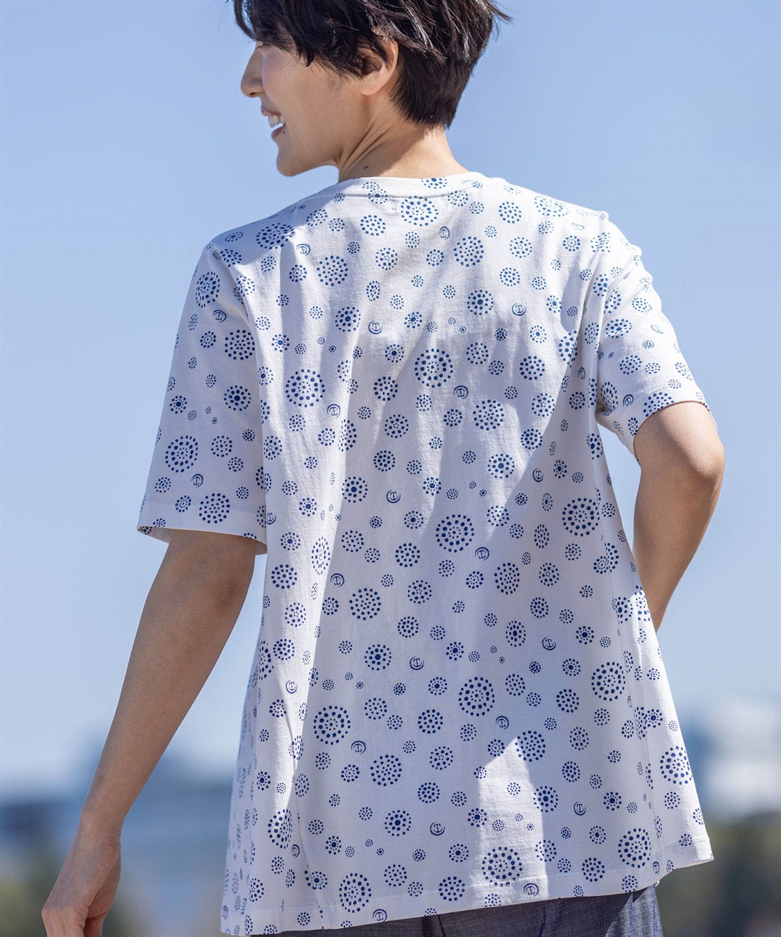 DECOY 【ひやさら】【UVカット】【友桝飲料コラボ】ドットロゴプリントTシャツ_sub_13