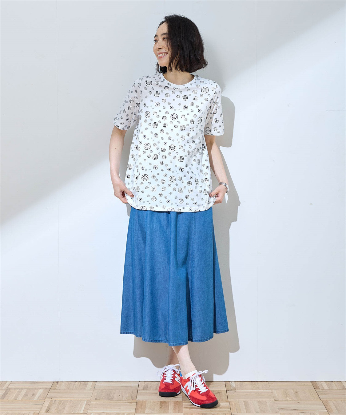 DECOY 【ひやさら】【UVカット】【友桝飲料コラボ】ドットロゴプリントTシャツ_sub_16