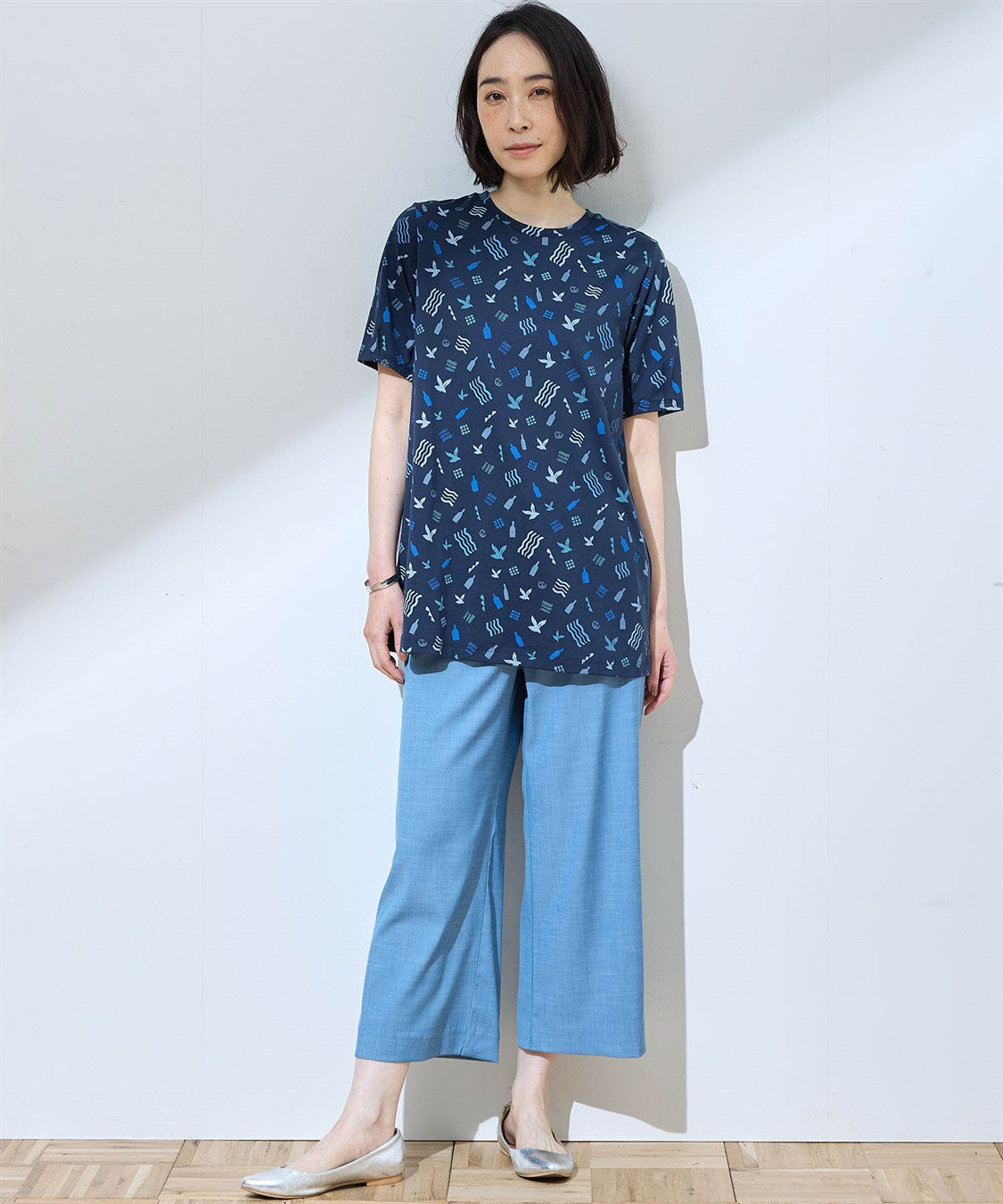 DECOY 【ひやさら】【UVカット】【友桝飲料コラボ】プリントチュニックTシャツ_sub_9