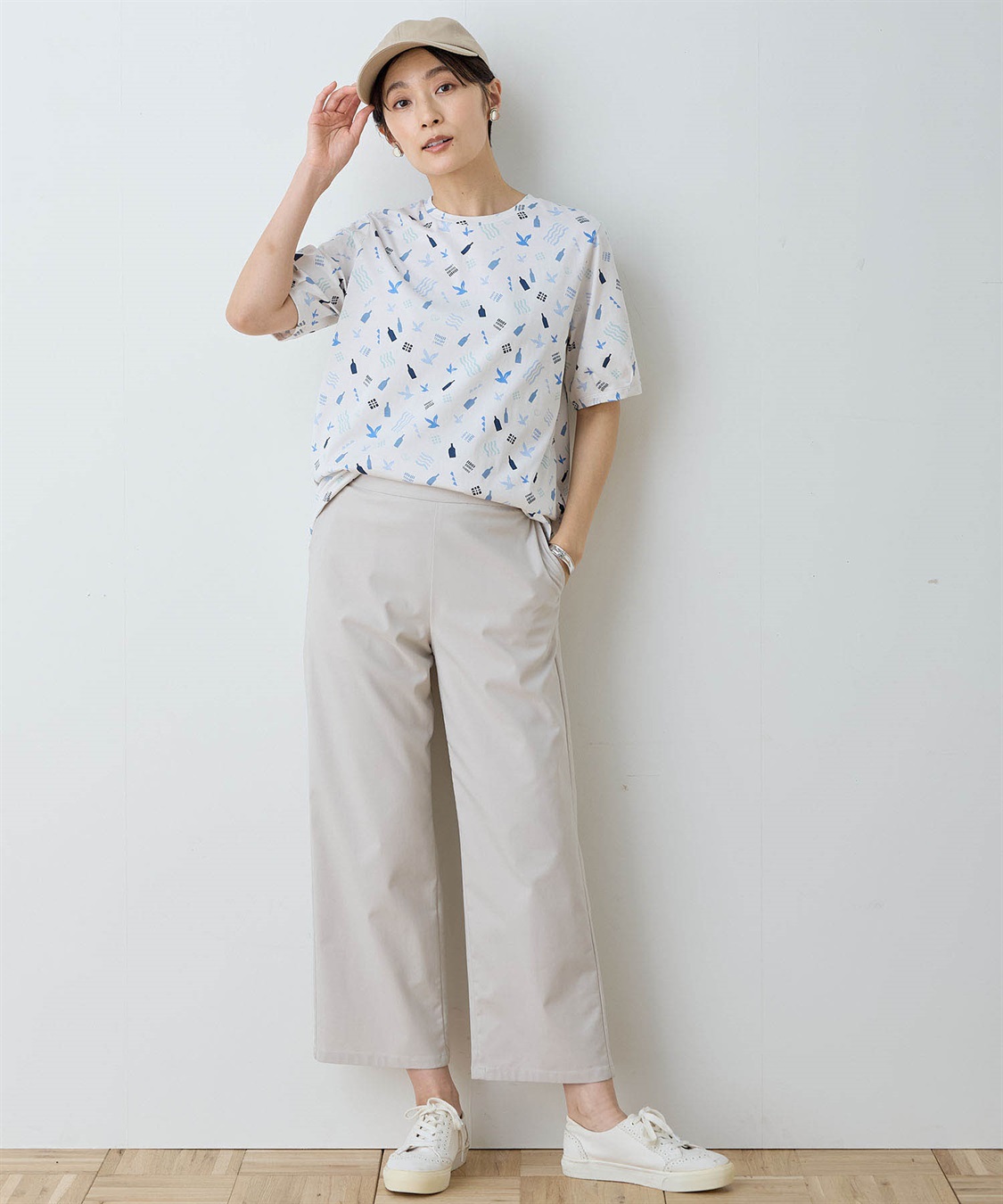 DECOY 【ひやさら】【UVカット】【友桝飲料コラボ】プリントチュニックTシャツ_sub_10