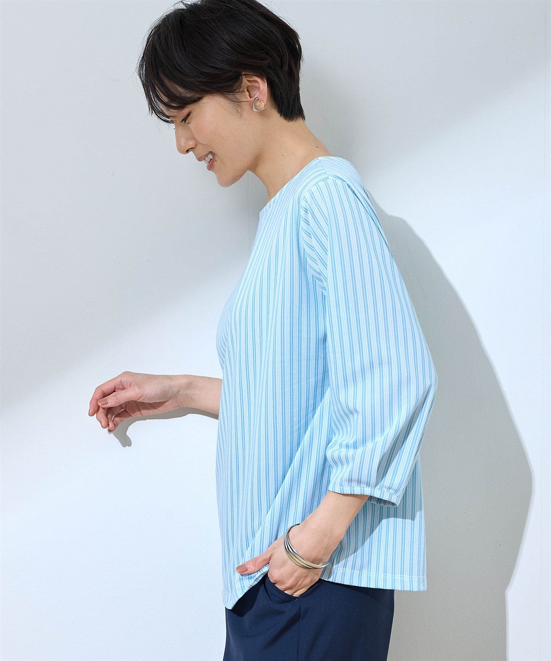 DECOY ストライププルオーバー_sub_1