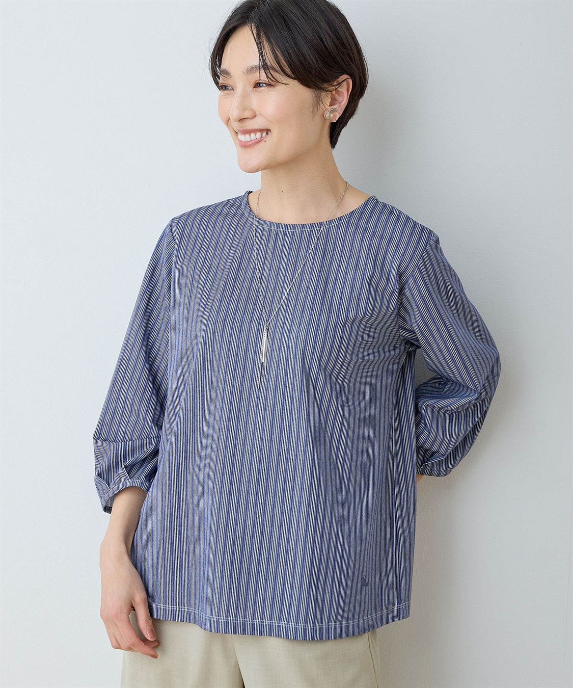 DECOY ストライププルオーバー_sub_8