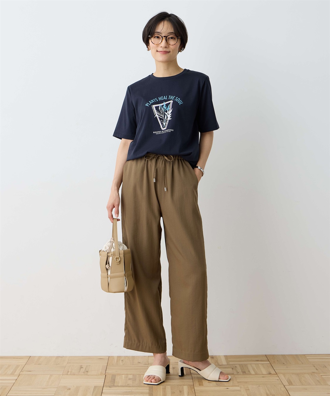 DECOY 【ひやさら】【UVカット】ロゴプリントTシャツ_sub_5