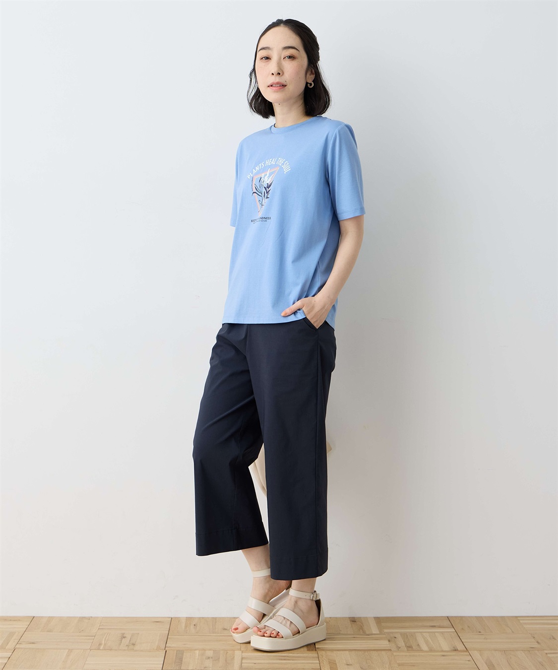 DECOY 【ひやさら】【UVカット】ロゴプリントTシャツ_sub_8