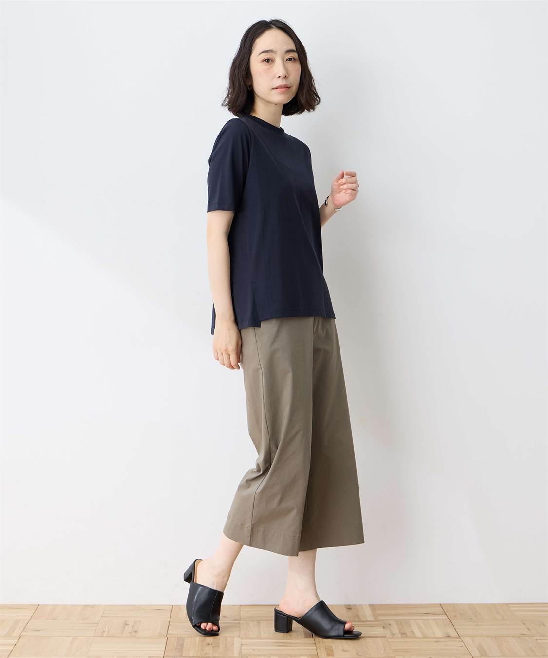 DECOY 【ひやさら】【UVカット】モックネックTシャツ_sub_4