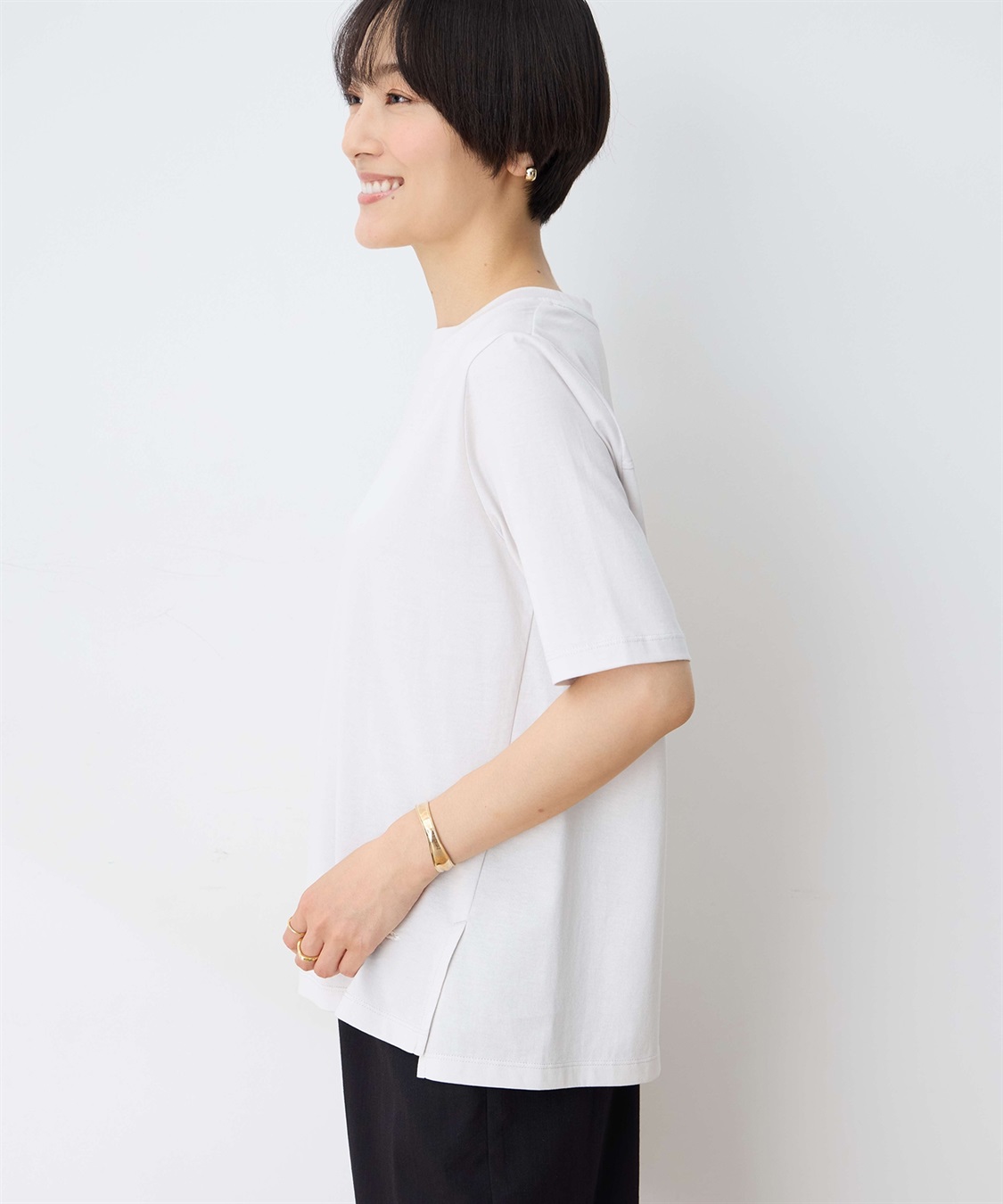 DECOY 【ひやさら】【UVカット】モックネックTシャツ_sub_9