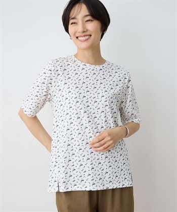 DECOY 【ひやさら】【UVカット】chiyoコイ君プリントTシャツ_subthumb_1
