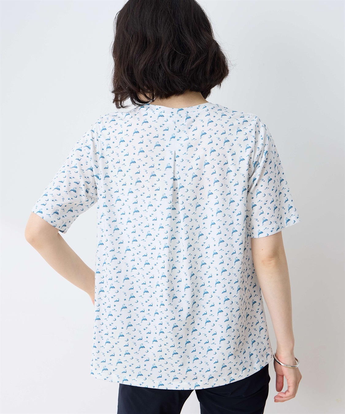 DECOY 【ひやさら】【UVカット】chiyoコイ君プリントTシャツ_sub_7