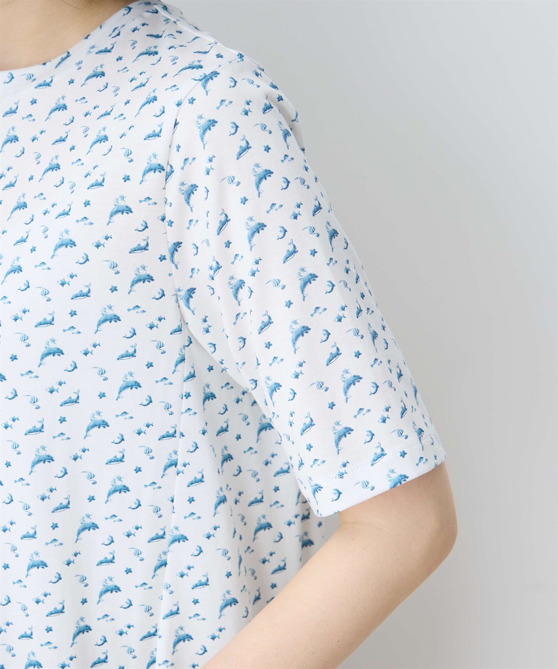 DECOY 【ひやさら】【UVカット】chiyoコイ君プリントTシャツ_sub_9