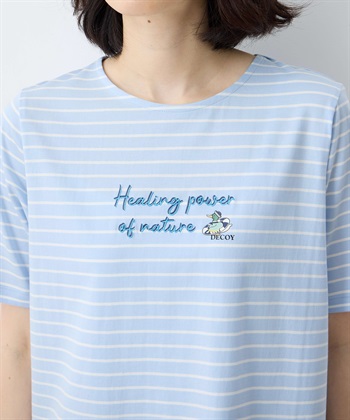 DECOY 【ひやさら】【UVカット】コイ君ボーダーTシャツ_subthumb_12