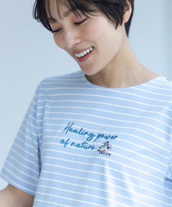 DECOY 【ひやさら】【UVカット】コイ君ボーダーTシャツ_subthumb_16