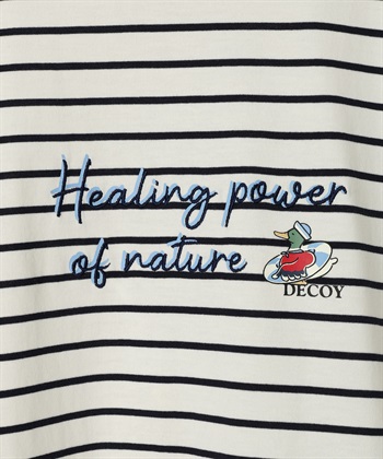 DECOY 【ひやさら】【UVカット】コイ君ボーダーTシャツ_subthumb_24