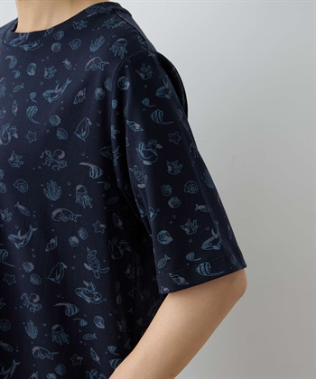 DECOY 【ひやさら】【UVカット】chiyoコイ君総プリントTシャツ_subthumb_16