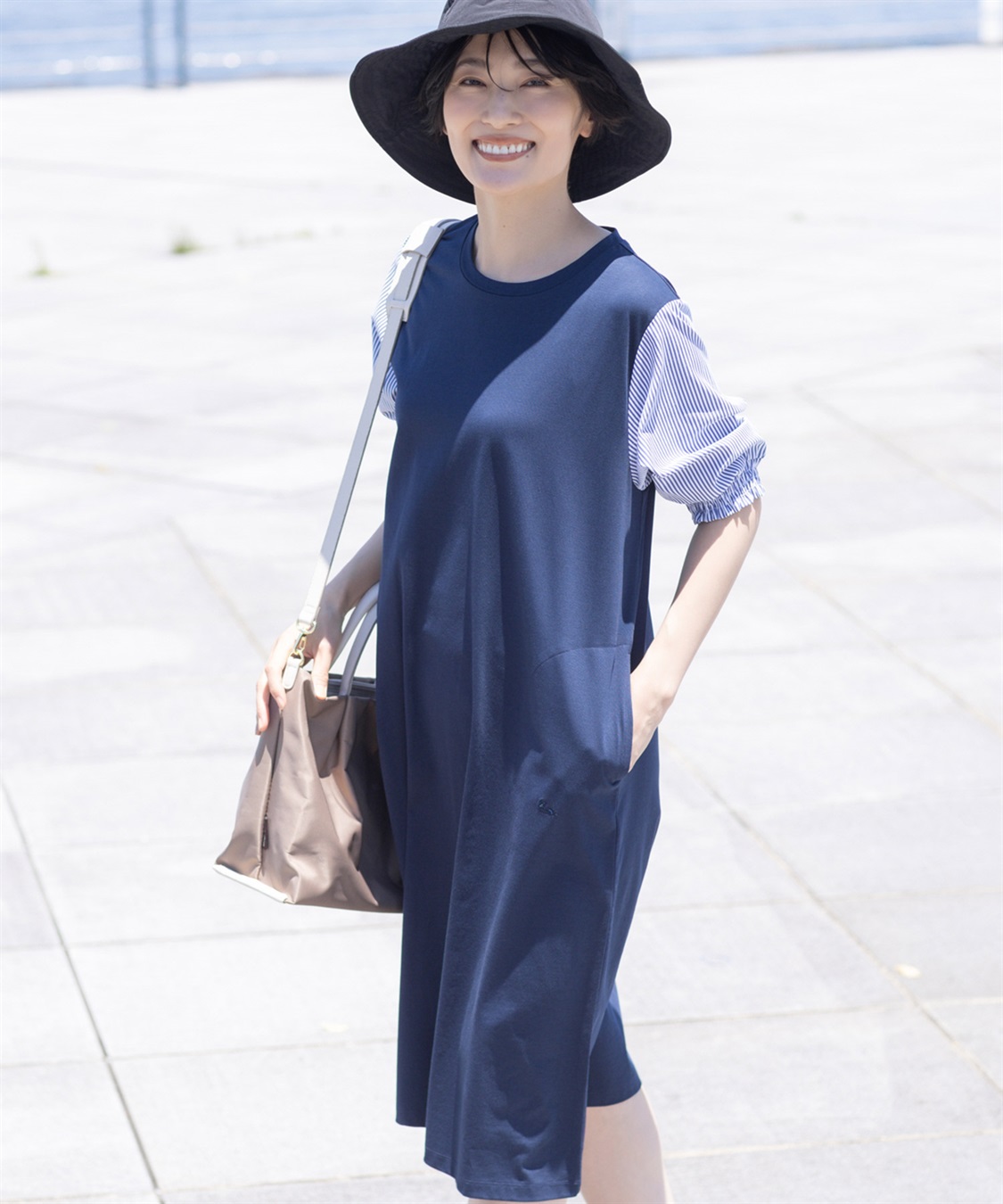 DECOY 【冷感】切替ワンピース_sub_1