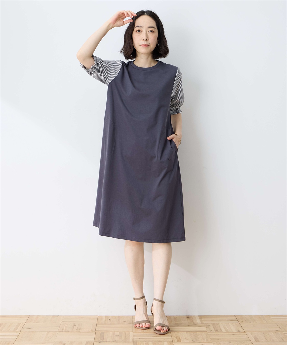 DECOY 【冷感】切替ワンピース_sub_5